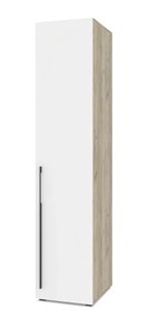 Одностворчатый шкаф С11, Серый дуб/Белый в Саранске