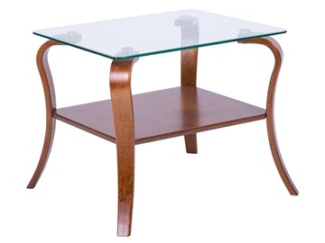 Стеклянный столик Мебелик Шарм (вишня) в Саранске