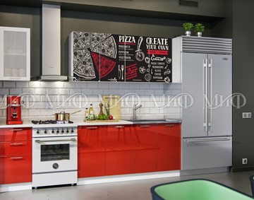 Гарнитур на кухню фотопечать Пицца 1,8 в Саранске