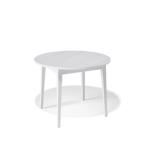 Стеклянный стол Kenner 1000M (Белый/Стекло белое сатин) в Саранске