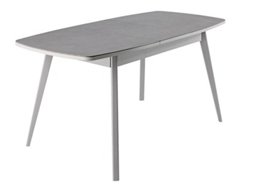 Кухонный стол раскладной Артктур, Керамика, grigio серый, 51 диагональные массив серый в Саранске