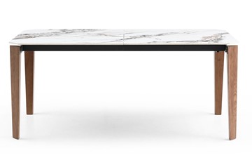 Керамический кухонный стол DT8843CW (180) белый мрамор  керамика в Саранске