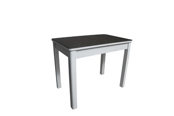 Стеклянный обеденный стол Айсберг-1СТ белое-черное в Саранске