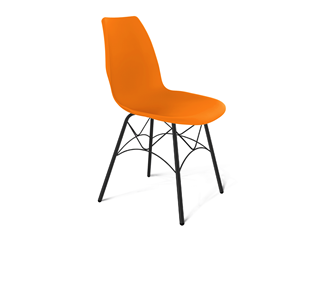 Обеденный стул SHT-ST29/S107 (оранжевый ral2003/черный муар) в Саранске