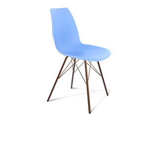 Обеденный стул SHT-ST29/S37 (голубой pan 278/медный металлик) в Саранске