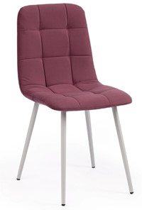 Обеденный стул CHILLY MAX 45х54х90 сливовый 16/белый арт.18286 в Саранске