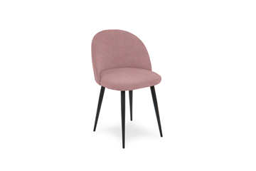 Обеденный стул Brendoss Лайт розовый черные ножки в Саранске