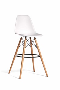 Барный стул derstuhl DSL 110 Wood bar (белый) в Саранске