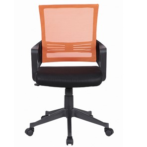 Офисное кресло Brabix Balance MG-320 (с подлокотниками, комбинированное черное/оранжевое) 531832 в Саранске