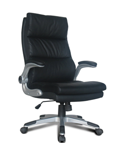 Офисное кресло Brabix BRABIX "Fregat EX-510", рециклированная кожа, черное, 530863 в Саранске