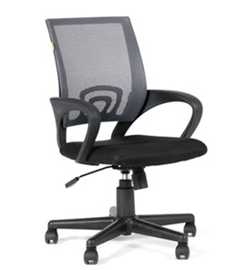Офисное кресло CHAIRMAN 696 black Сетчатый акрил DW63 темно-серый в Саранске