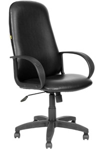 Кресло офисное CHAIRMAN 279, экокожа, цвет черный в Саранске