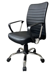 Кресло компьютерное С 161 W черный в Саранске
