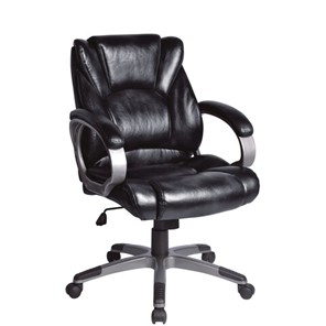 Офисное кресло BRABIX "Eldorado EX-504", экокожа, черное, 530874 в Саранске