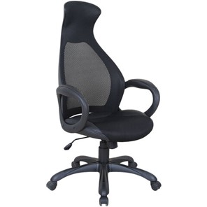 Офисное кресло Brabix Premium Genesis EX-517 (пластик черный, ткань/экокожа/сетка черная)   531574 в Саранске