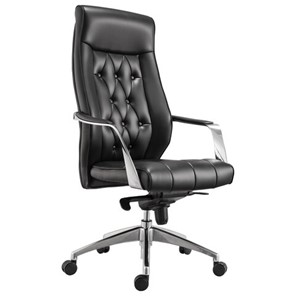 Офисное кресло BRABIX PREMIUM "Sonata EX-754", мультиблок, алюминий, экокожа, черное, 532491 в Саранске