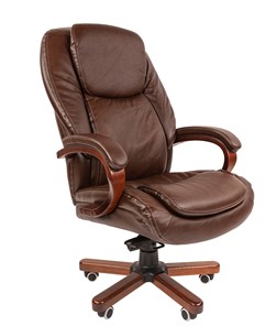 Офисное кресло CHAIRMAN 408, коричневый в Саранске