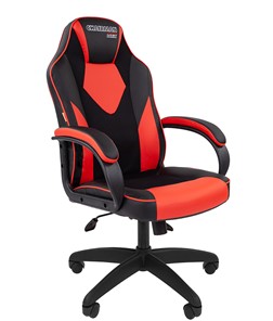 Кресло компьютерное CHAIRMAN GAME 17, цвет черный / красный в Саранске