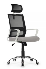 Офисное кресло Riva RCH 1029HW, серый/черный в Саранске