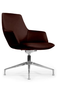 Кресло в офис Spell-ST (С1719), темно-коричневый в Саранске