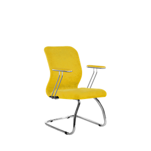 Кресло офисное SU-Mr-4/подл.078/осн.007 желтый в Саранске