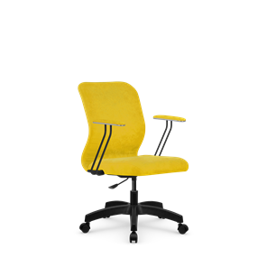 Офисное кресло SU-Mr-4/подл.079/осн.005 желтый в Саранске