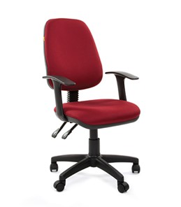 Офисное кресло CHAIRMAN 661 Ткань стандарт 15-11 красная в Саранске