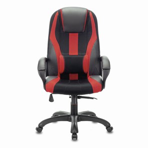 Компьютерное кресло Brabix Premium Rapid GM-102 (экокожа/ткань, черное/красное) 532107 в Саранске