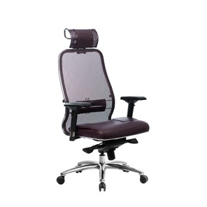 Офисное кресло Samurai SL-3.04, темно-бордовый в Саранске