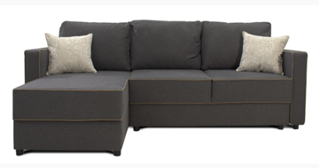 Угловой диван Jordan (Uno grey+Atrium01+Uno cottun) в Саранске