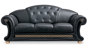 Раскладной диван Versace (3-х местный) black в Саранске