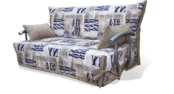 Прямой диван Hit-Divan Аккордеон с боковинами, спальное место 1400 в Саранске