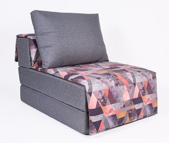 Бескаркасное кресло-кровать Харви, серый - сноу манго в Саранске