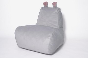 Кресло-мешок Бегемот серый в Саранске