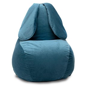 Кресло-мешок Зайка (длинные уши), синий в Саранске