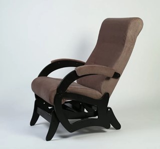 Кресло-качалка Амелия, ткань кофе с молоком 35-Т-КМ в Саранске