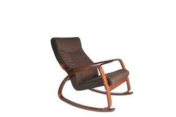 Кресло-качалка Женева, ткань шоколад в Саранске