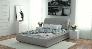 Двуспальная кровать с механизмом Сицилия 180х200 (с коробом) в Саранске