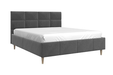 Спальная кровать Ханна 160х200 (Холодный Серый) с основанием в Саранске