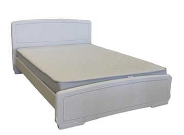 2-спальная кровать Боринское Кристина Прайм 1400, Белый в Саранске
