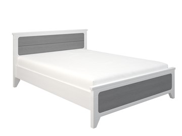 Кровать 2-спальная Соня 1400, Белый/Серый в Саранске