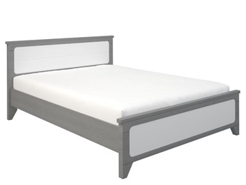 Двуспальная кровать Соня 1400, Серый/Белый в Саранске