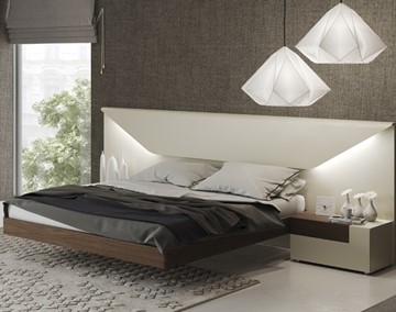 Полуторная кровать Elena с подсветкой (160x200) в Саранске