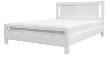 Кровать Ванесса из массива сосны (Белый Античный) 140х200 в Саранске