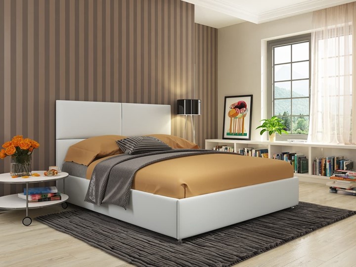 Кровать 1.5-спальная Jasmin размер 140*200 с основанием в Саранске заказатьнедорого в интернет-магазине - Дом Диванов