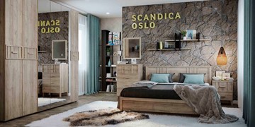 Спальный гарнитур SCANDICA OSLO №1 в Саранске