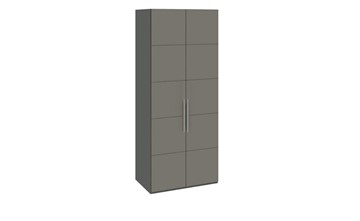 Шкаф распашной Наоми с 2-мя дверями, цвет Фон серый, Джут  СМ-208.07.03 в Саранске