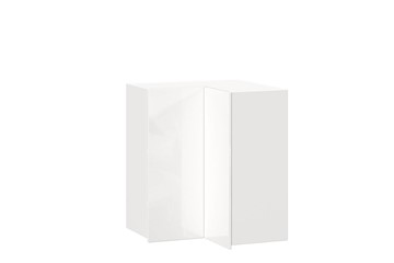 Шкаф кухонный угловой Шервуд, ЛД 281.500.000.169, белый/белый глянец в Саранске