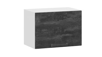 Шкаф навесной Детройт 1В5Г (Белый/Угольный Камень) в Саранске