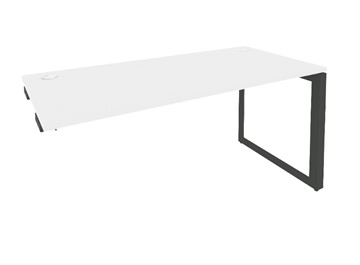 Приставной стол O.MO-SPR-4.8 Антрацит/Белый бриллиант в Саранске